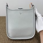 98% New HERMES Evelyne Mini, Gris Meyer, K Stamp