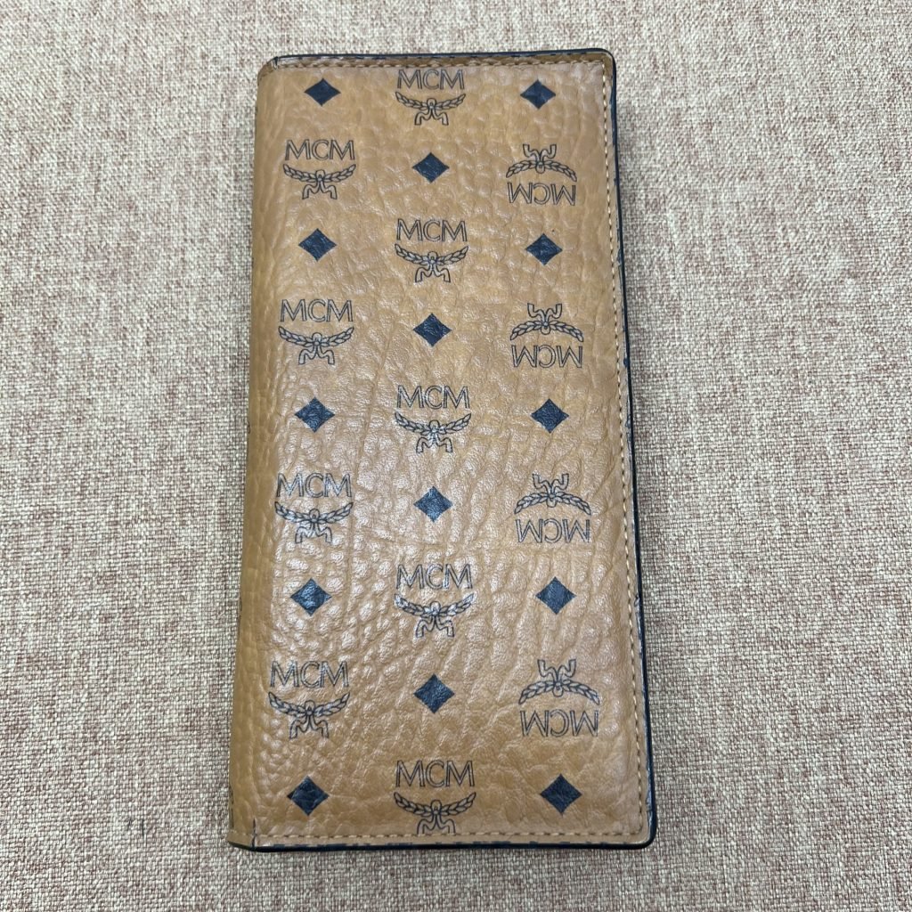 97% New MCM Wallet, Cognac, Bifold