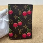 Brand New LV Passport Holder, Cherry Monogram, Chip