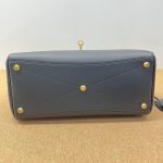 Balenciaga BEL AIR Black‑Gold Medium Handbag