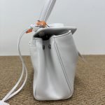 Balenciaga Rodeo Mini Silver‑White Crossbody Bag