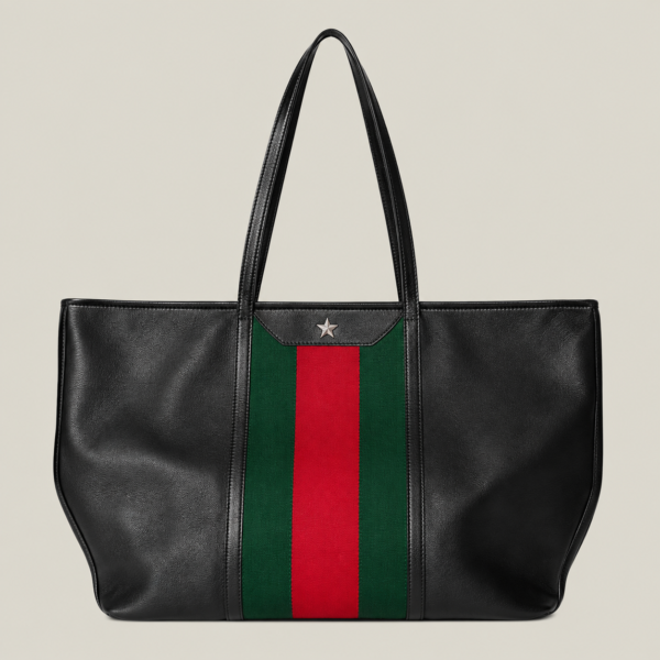 Gucci Web Trademark large tote bag