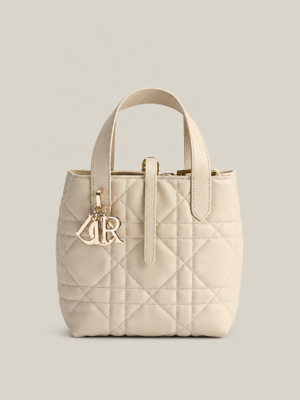 Small Dior Toujours Vertical Tote Bag